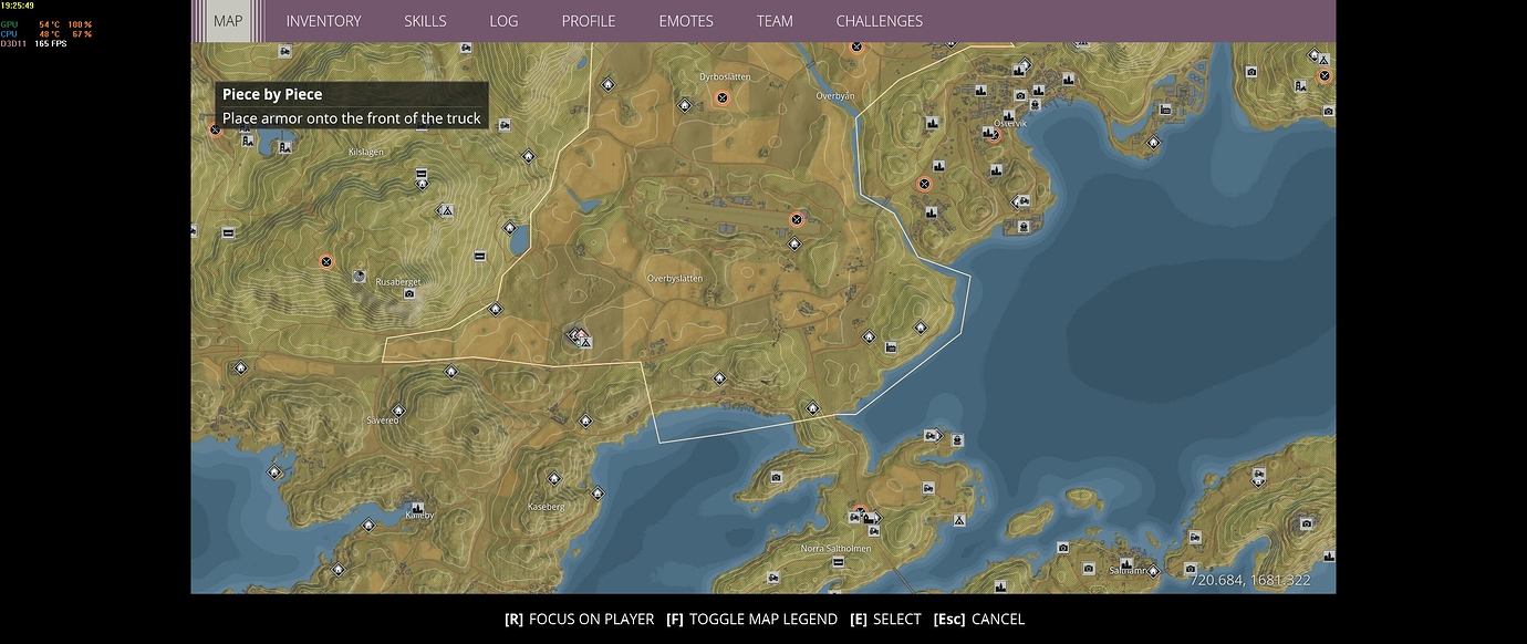 generation zero hunters cabin location map