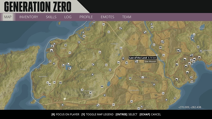 generation zero map icons not showing