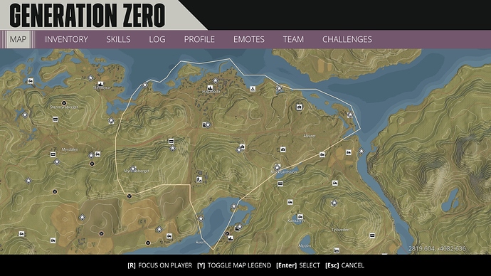generation zero hunters house location map