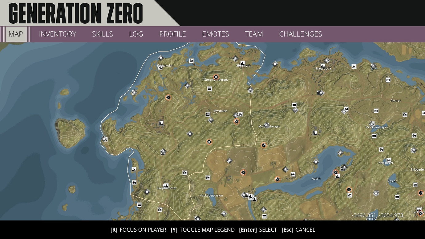 generation zero hunters house location map