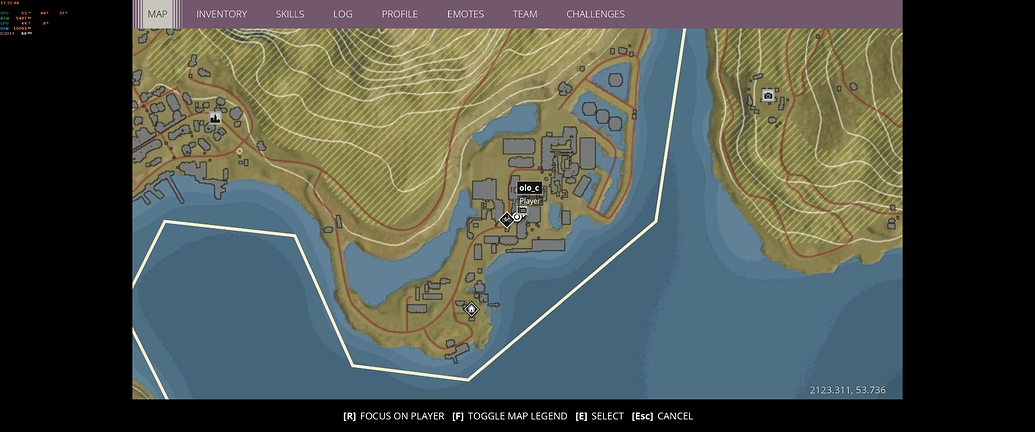 generation zero map coordinates