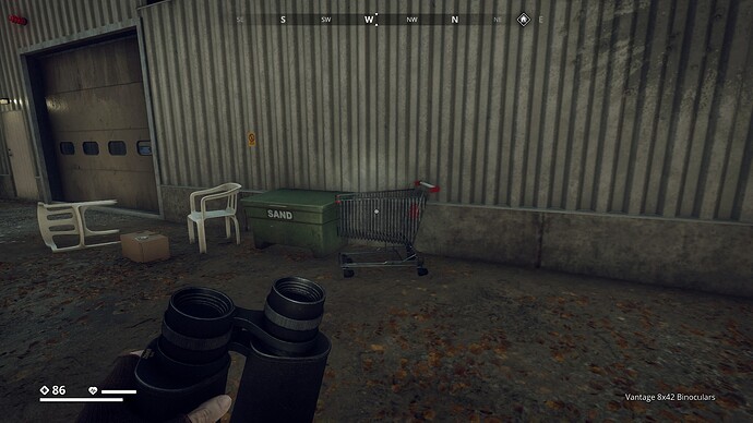 Here a shopping Cart left at a warehouse