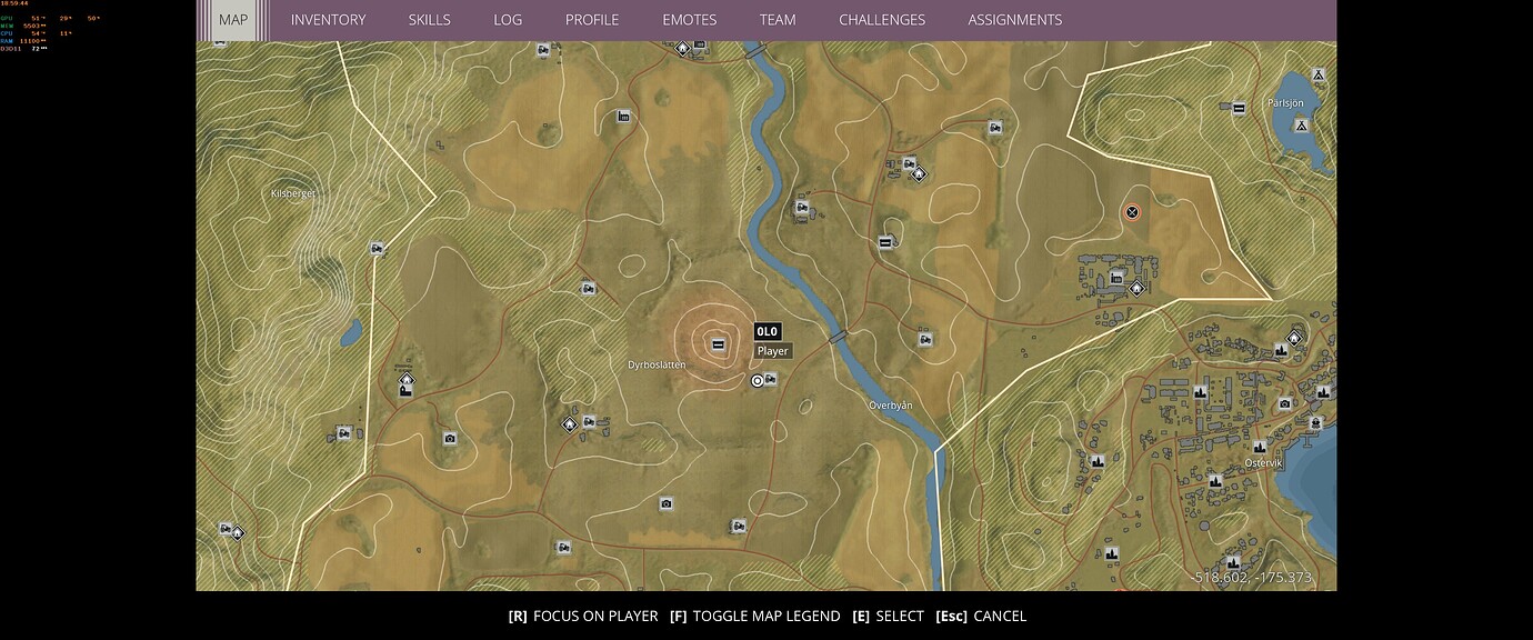 generation zero map coordinates generation zero map coordinates