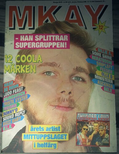 Magazine on aspholmen