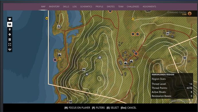 GZ terrain holes Marshlands map