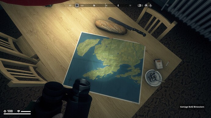 40 Map found in house at Aspenäs in Marshland