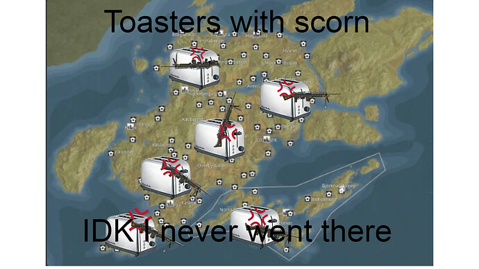 toasters with scorn