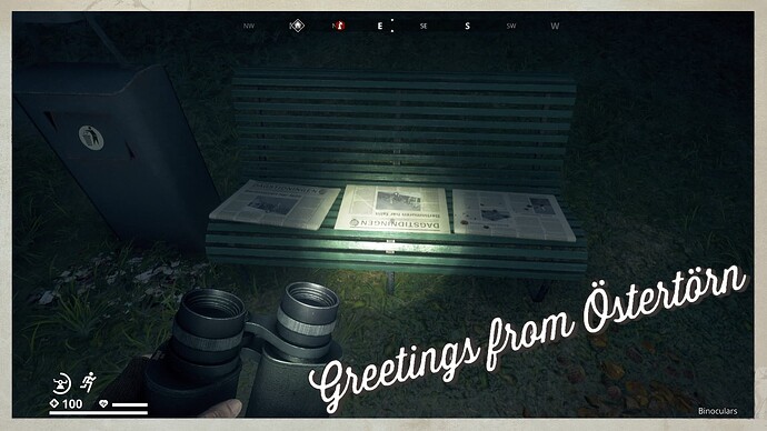 _Three newspapers on a bench