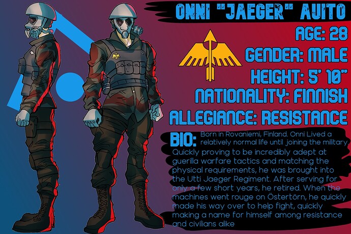 Jaeger Character Sheet REDUX