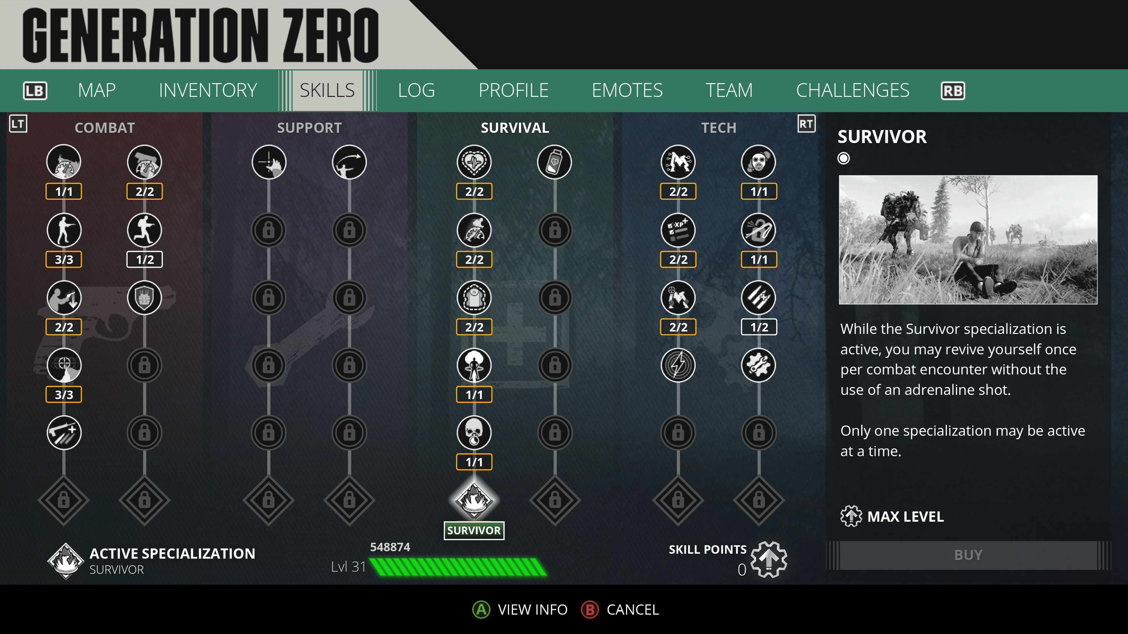 What Is Your Skill Build General Discussion Generation Zero Forum