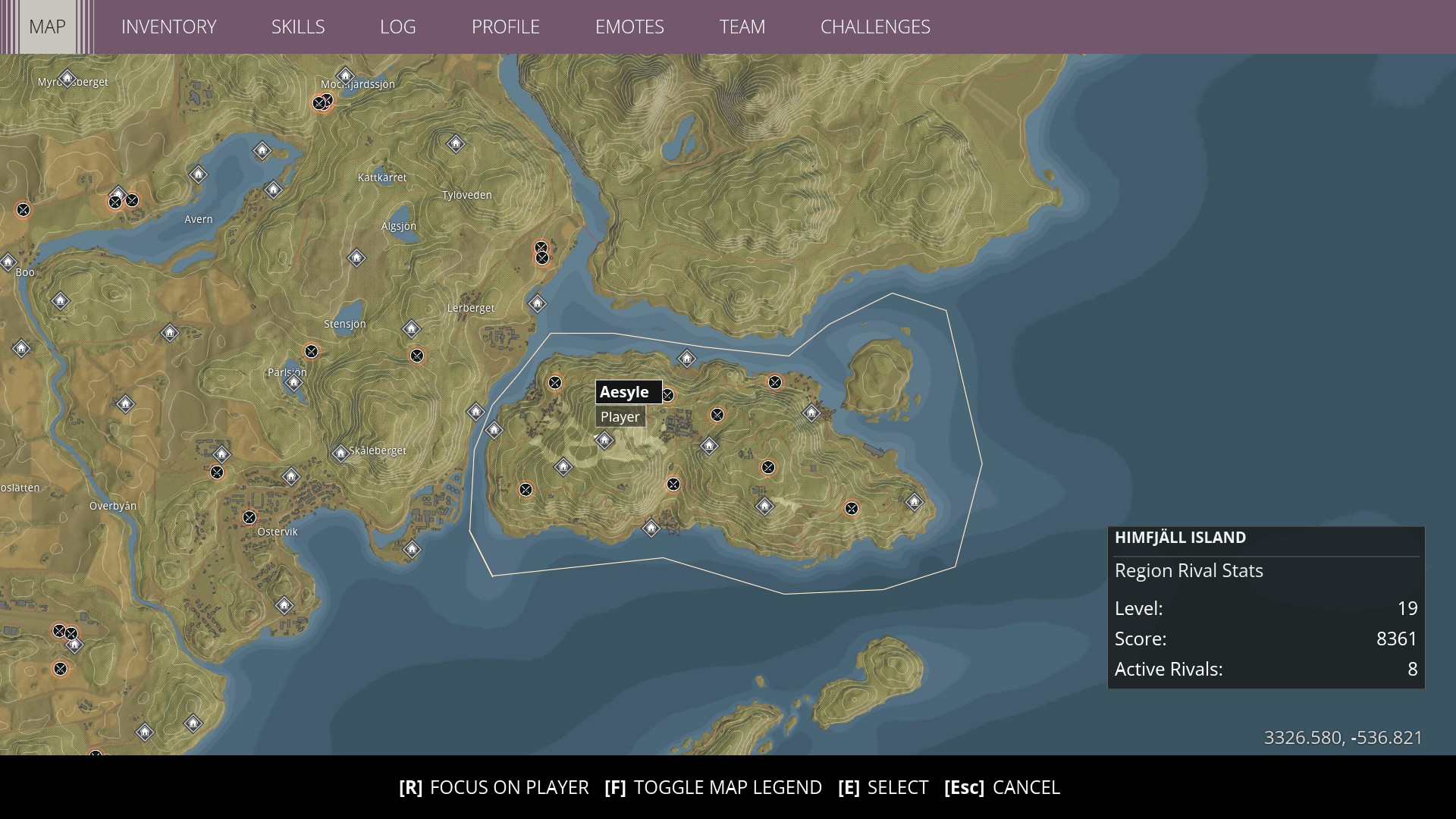 himfjall island generation zero map