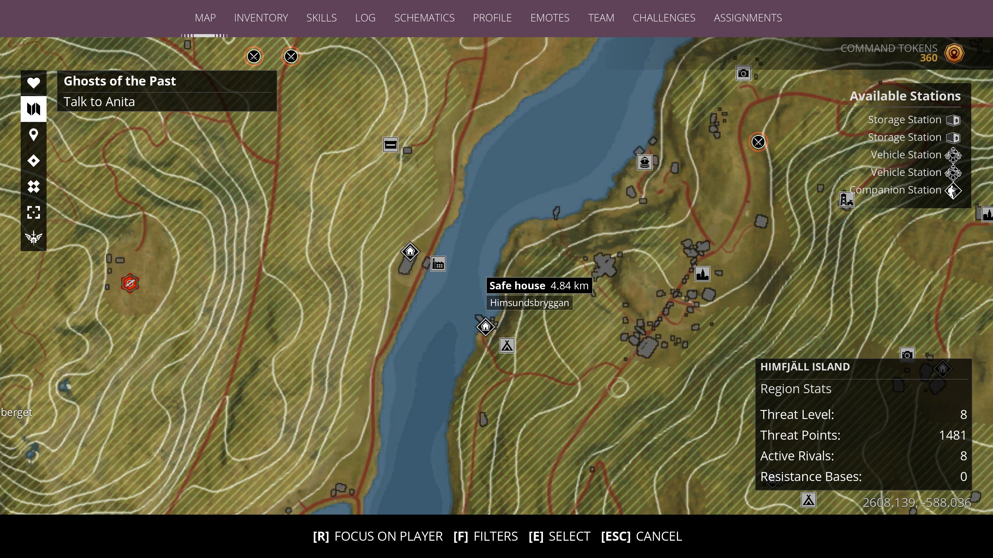 Question about the map - Support and Bug Reports - Generation Zero Forum